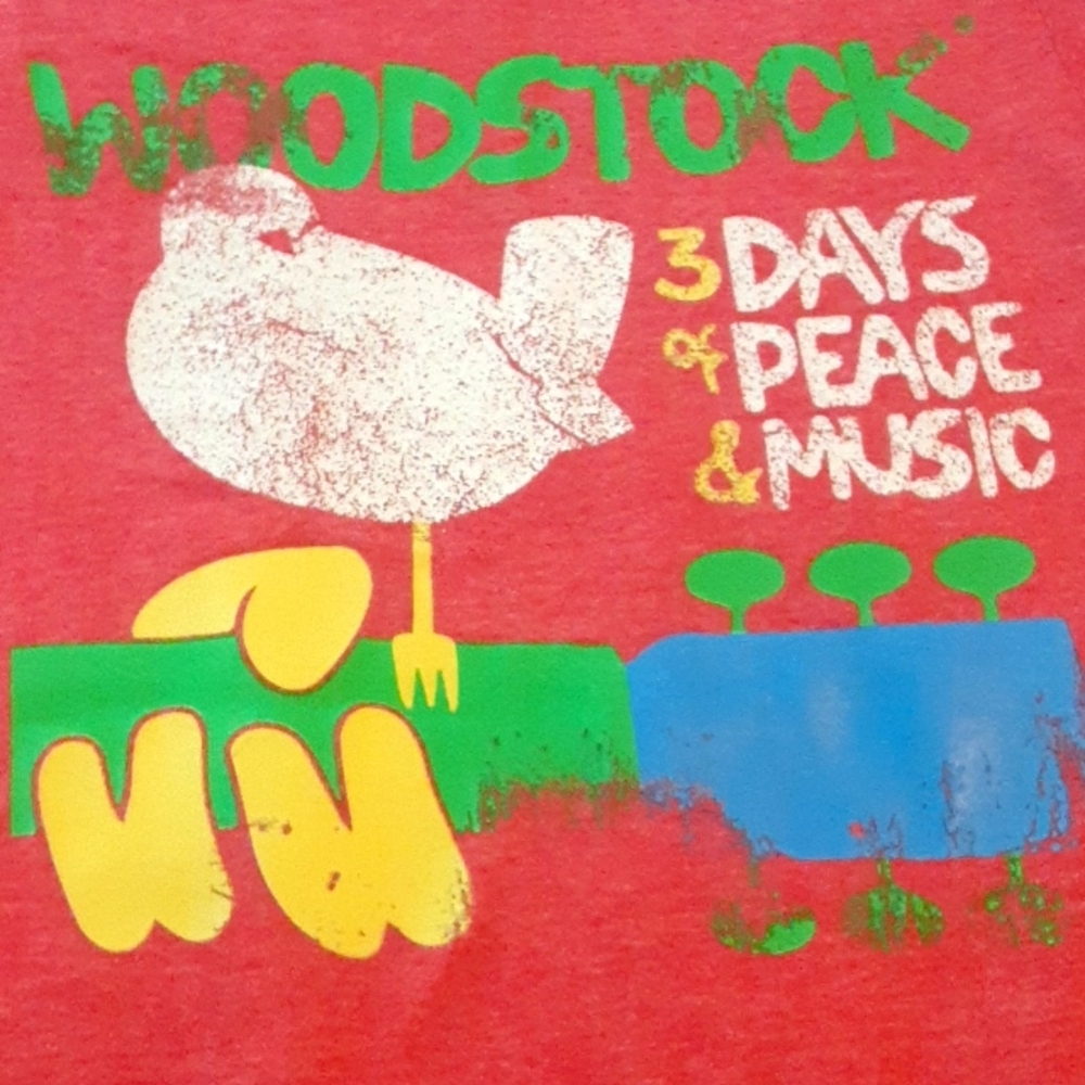 Girls 7/8 Woodstock tshirt